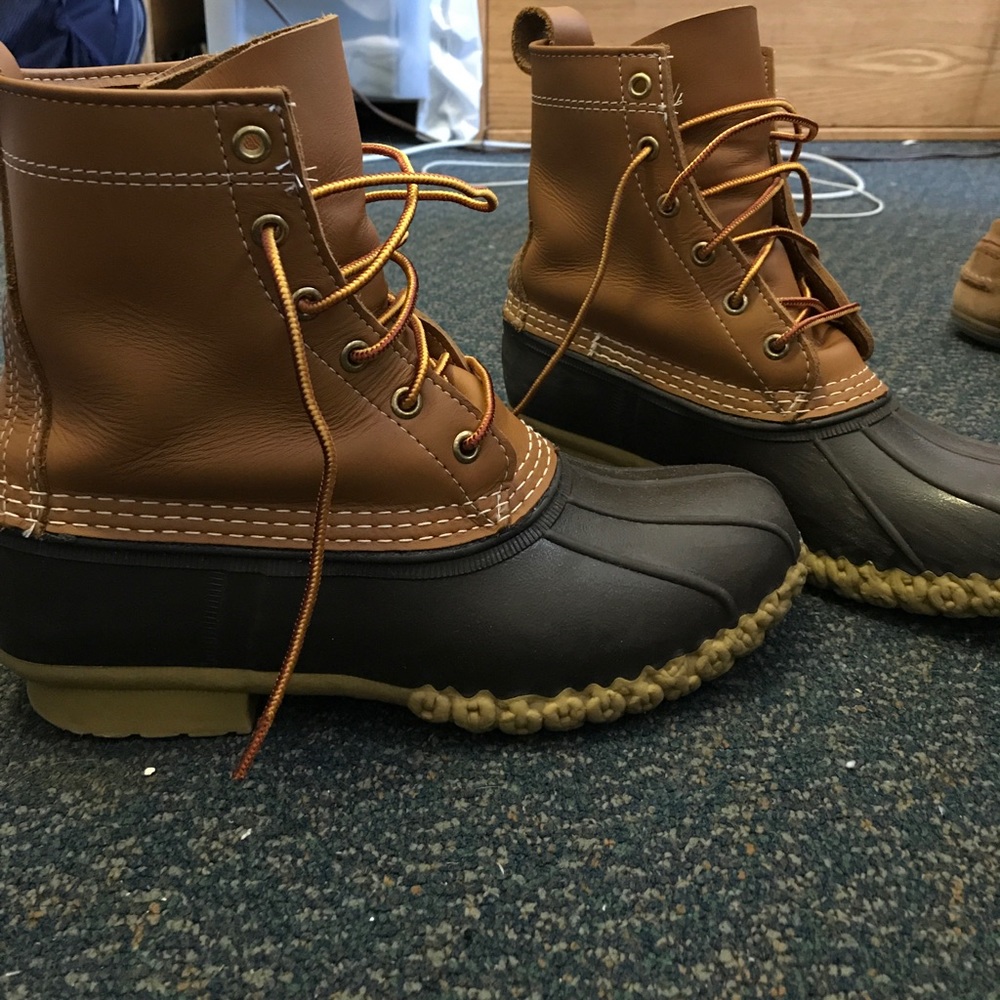 Mens LL bean, bean boots